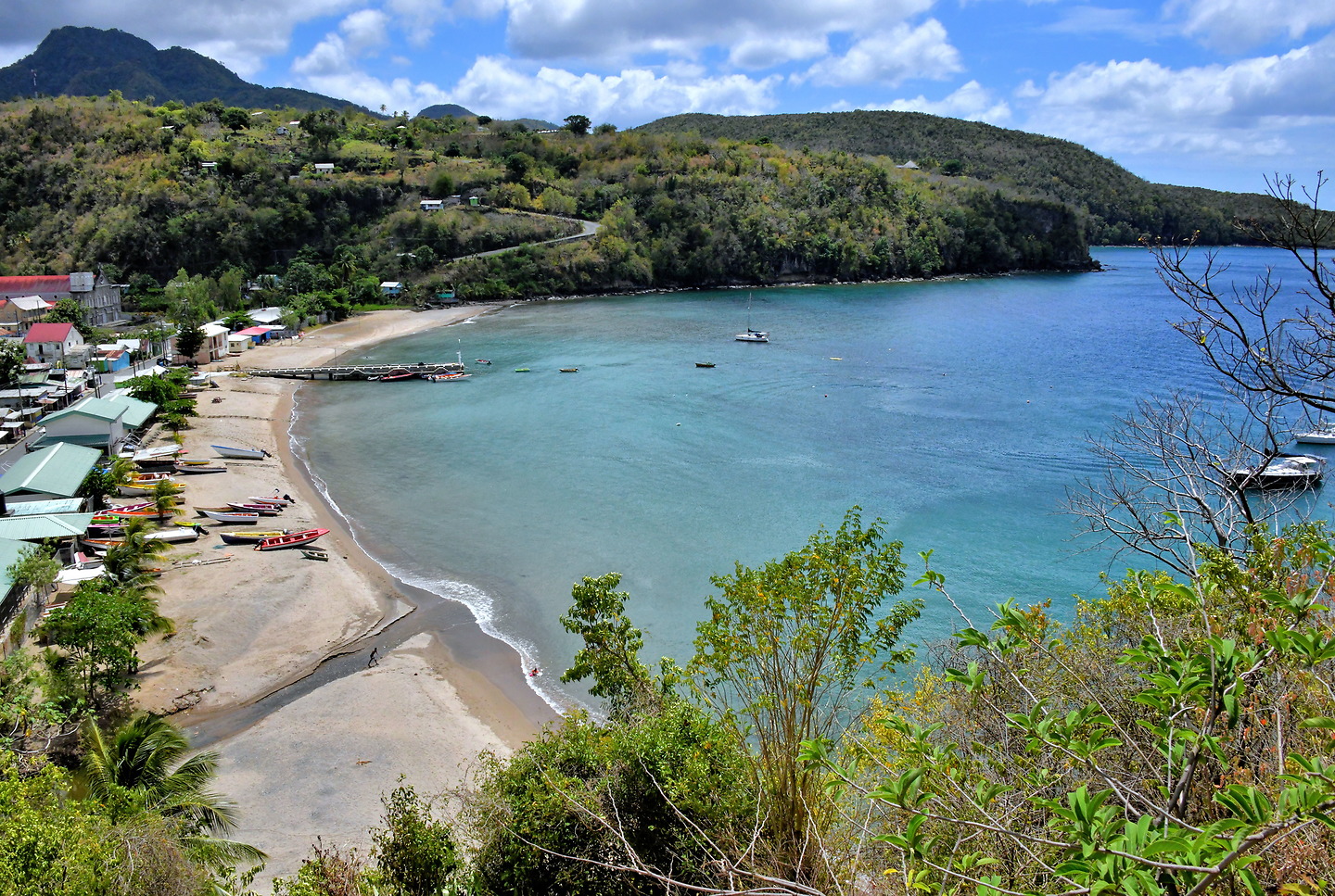 Anse La Raye Village